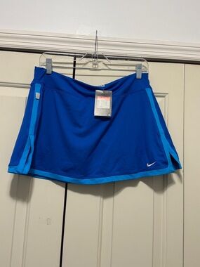 Nike Royal Blue Skort with Light Blue Accents New with the tag